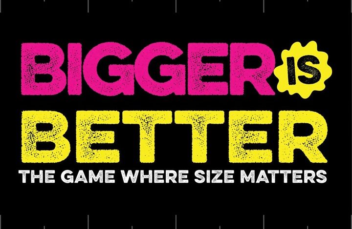 Bigger is Better Desk Calendar 2026