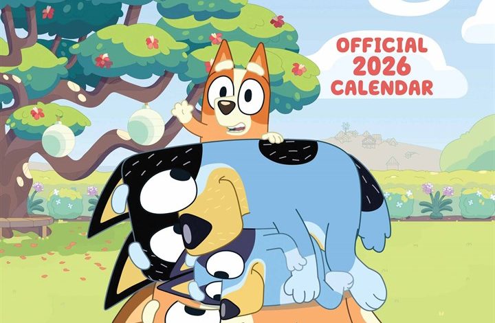 Bluey Calendar 2026