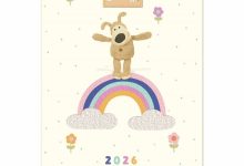 Boofle A3 Family Organiser 2026