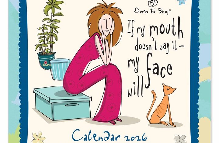 Born to Shop Calendar 2026