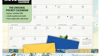 Botanical Garden Note Nook Calendar 2026