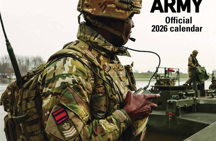 British Army Calendar 2026