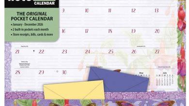 Butterflies Note Nook Calendar 2026