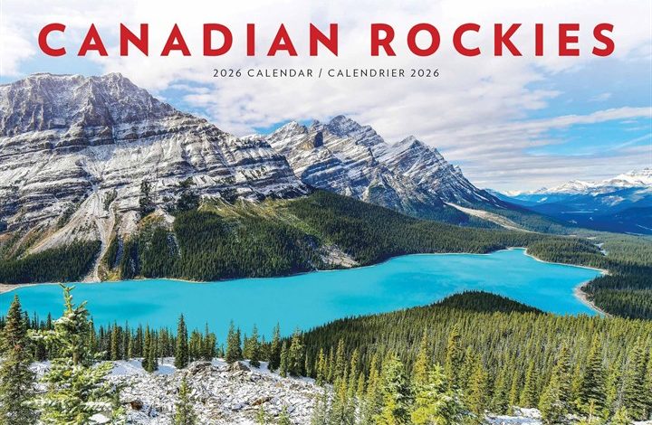 Canadian Rockies Mini Calendar 2026