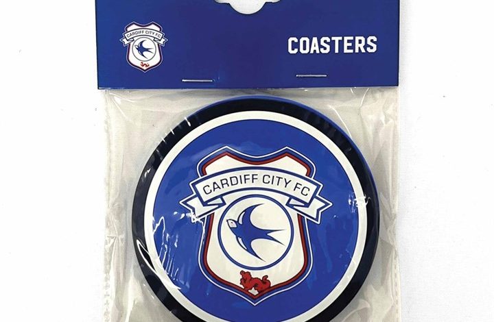 Cardiff City FC Coasters