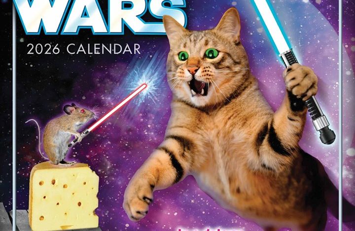 Cat Wars Mini Calendar 2026