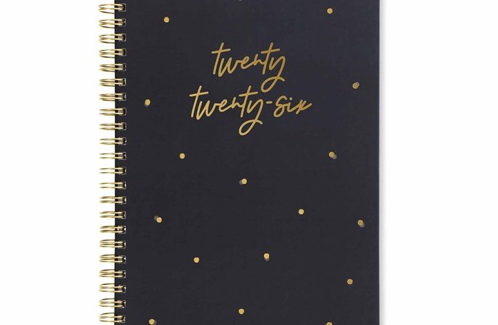Celebrate Black A5 Diary 2026