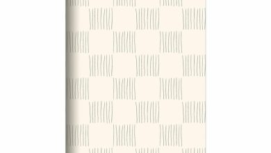 Checkerboard Slim Monthly Diary 2026 - 2027