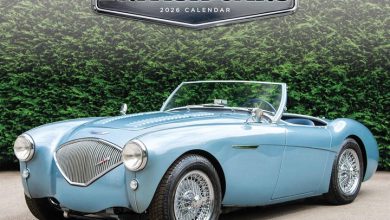 Classic British Cars Calendar 2026