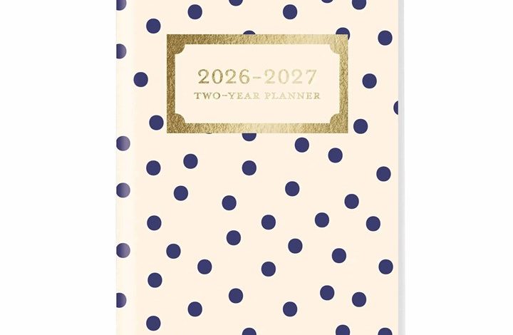 Classic Charm Slim Diary 2026 - 2027