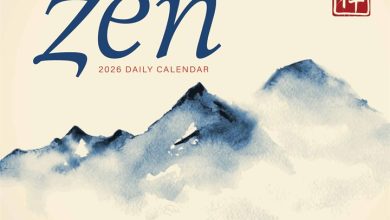 Daily Zen Desk Calendar 2026