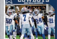 Dallas Cowboys NFL Calendar 2026