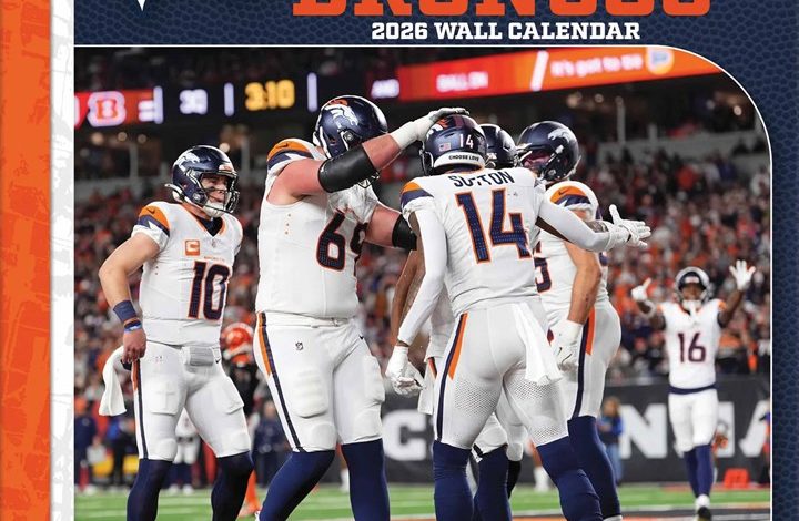 Denver Broncos NFL Calendar 2026