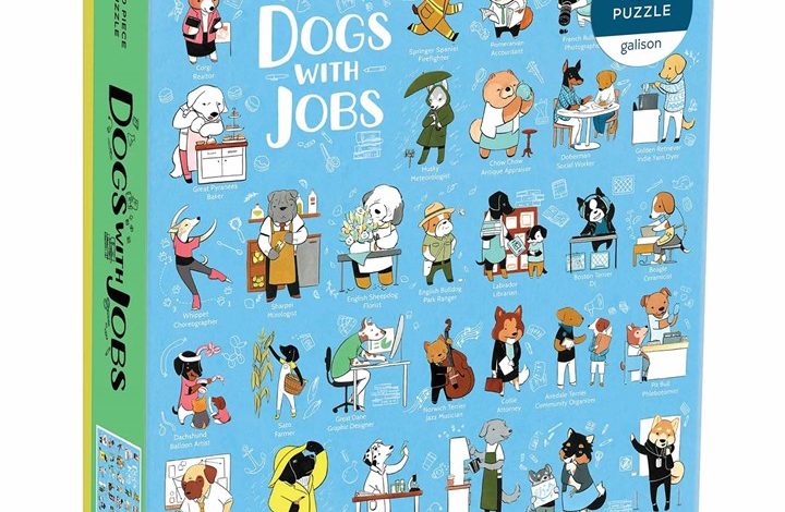 Dogs With Jobs 500 Piece Jigsaw