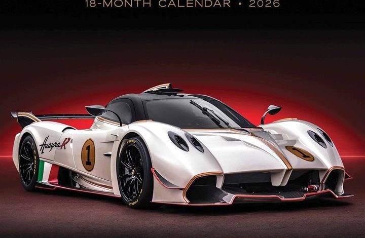 Dream Cars Calendar 2026