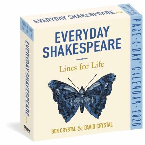 Everyday Shakespeare Desk Calendar 2026