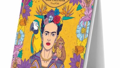 Frida Kahlo Easel Desk Calendar 2026
