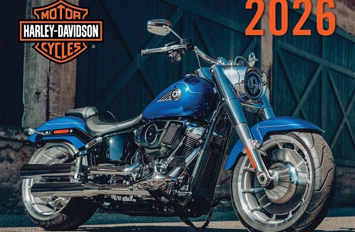 Harley Davidson Calendar 2026