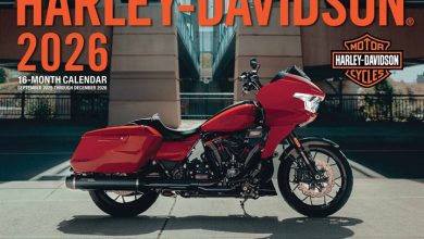 Harley Davidson Deluxe Calendar 2026