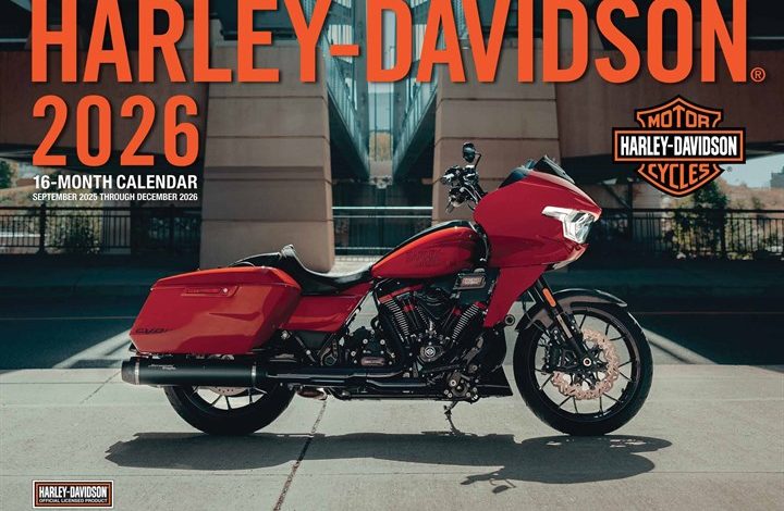 Harley Davidson Deluxe Calendar 2026