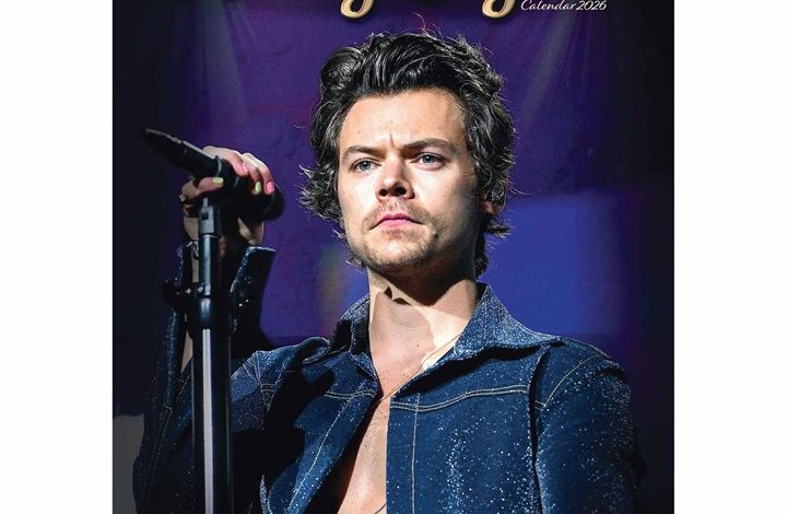 Harry Styles A3 Calendar 2026