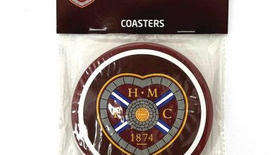 Hearts FC Coasters
