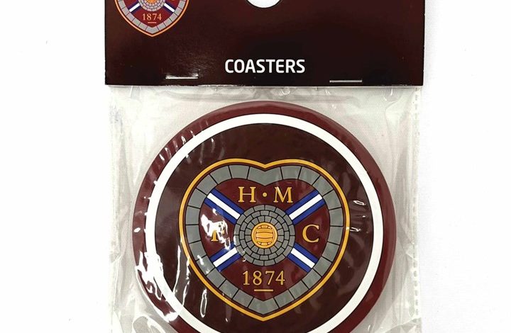 Hearts FC Coasters