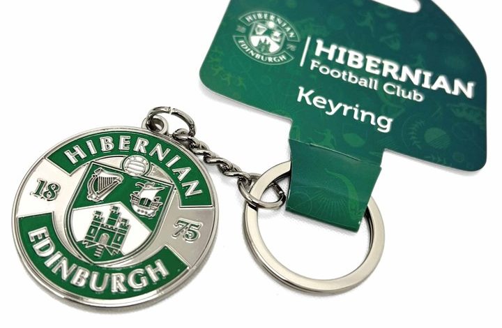 Hibernian FC Crest Keyring