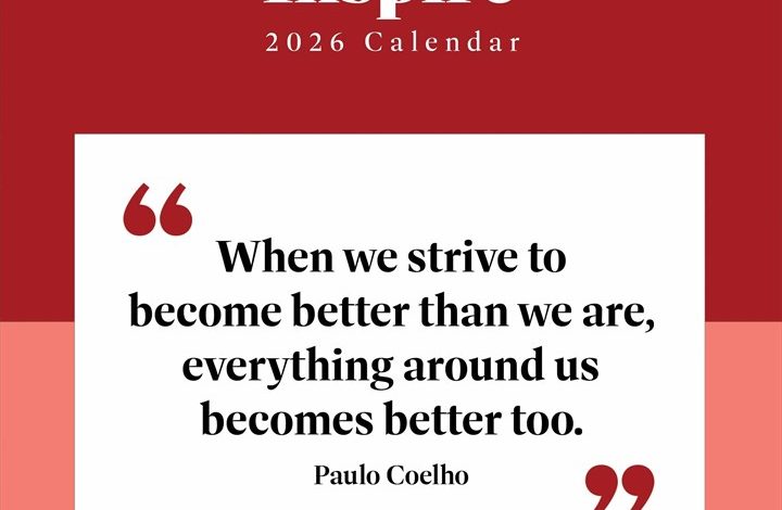 Inspire Calendar 2026