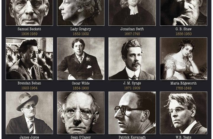 Irish Writers Mini Calendar 2026