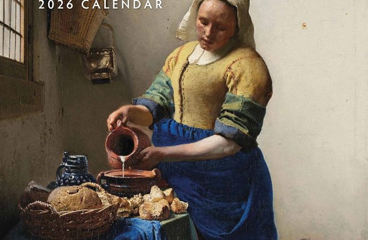 Jan Vermeer Calendar 2026