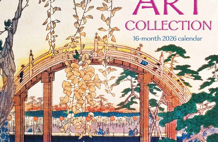 Japanese Art Collection Calendar 2026