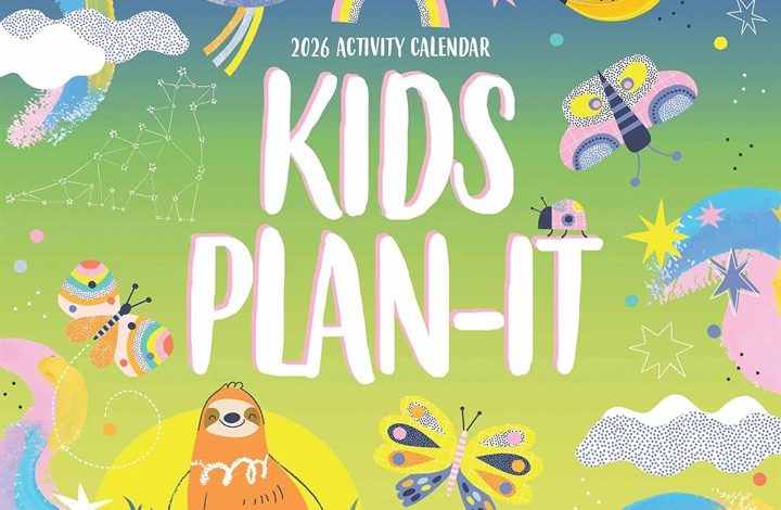 Kids Plan It Activity Calendar 2026