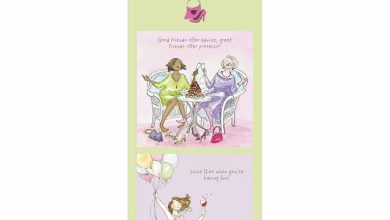 Ladies Who Lunch Slim Calendar 2026