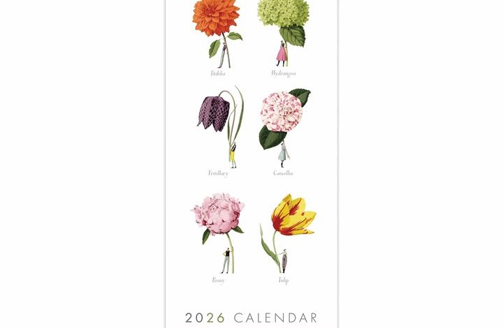 Laura Stoddart Slim Calendar 2026