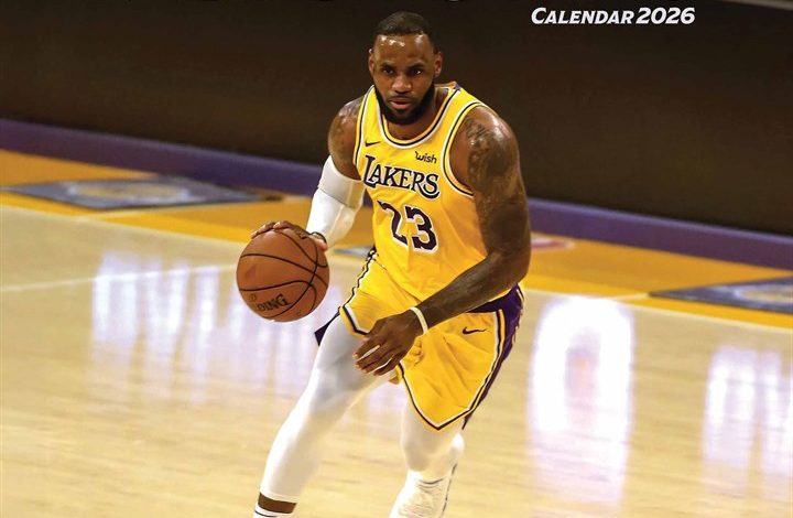 LeBron James Calendar 2026
