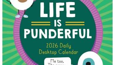 Life Is Punderful Desk Calendar 2026