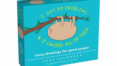 Lousy Drawings for Good People Desk Calendar 2026