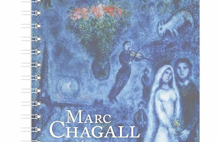 Marc Chagall A5 Deluxe Diary 2026