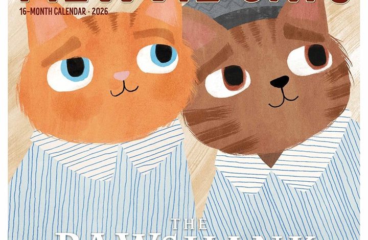 Mewvie Cats Calendar 2026