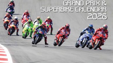 Motocourse A3 Calendar 2026