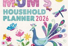 Mum's Fabric Household Family Planner 2026