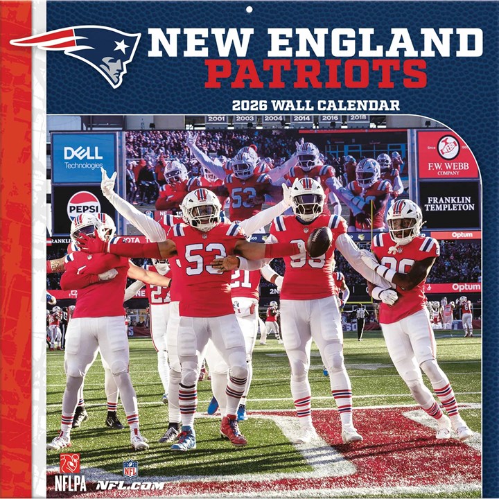 New England Patriots NFL Calendar 2026 New England Patriots NFL Calendar 2026 