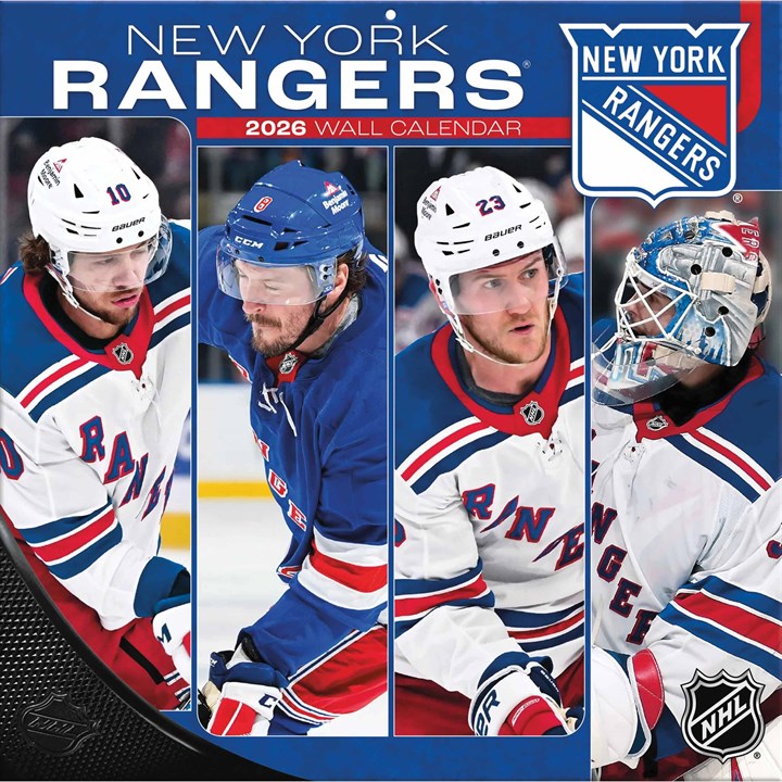 New York Rangers NHL Calendar 2026