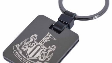 Newcastle United FC Metal Keyring