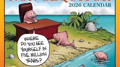 Non Sequitur Desk Calendar 2026