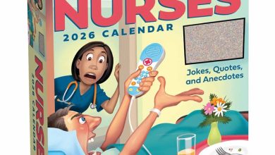 Nurses Desk Calendar 2026