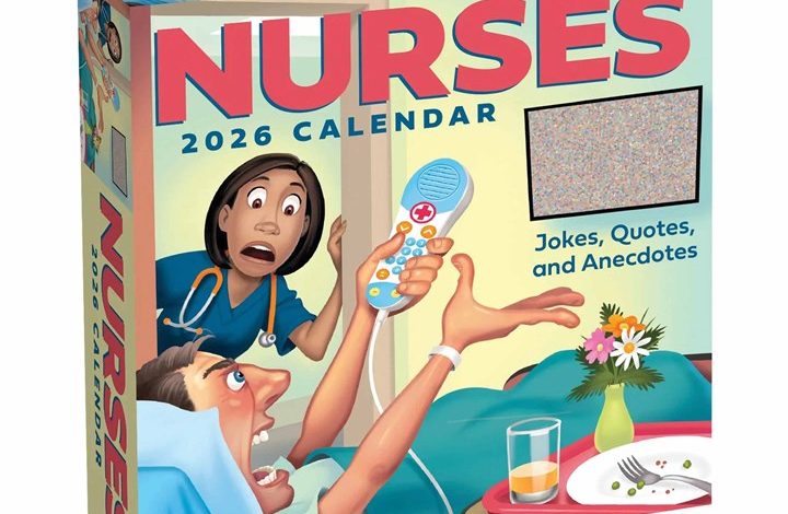 Nurses Desk Calendar 2026