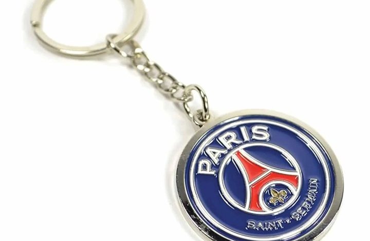 Paris Saint-Germain FC Crest Keyring