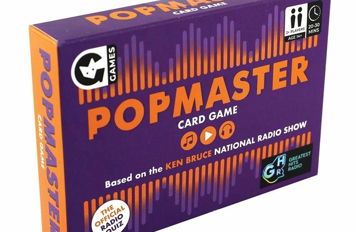 Popmaster Quiz Card Game
